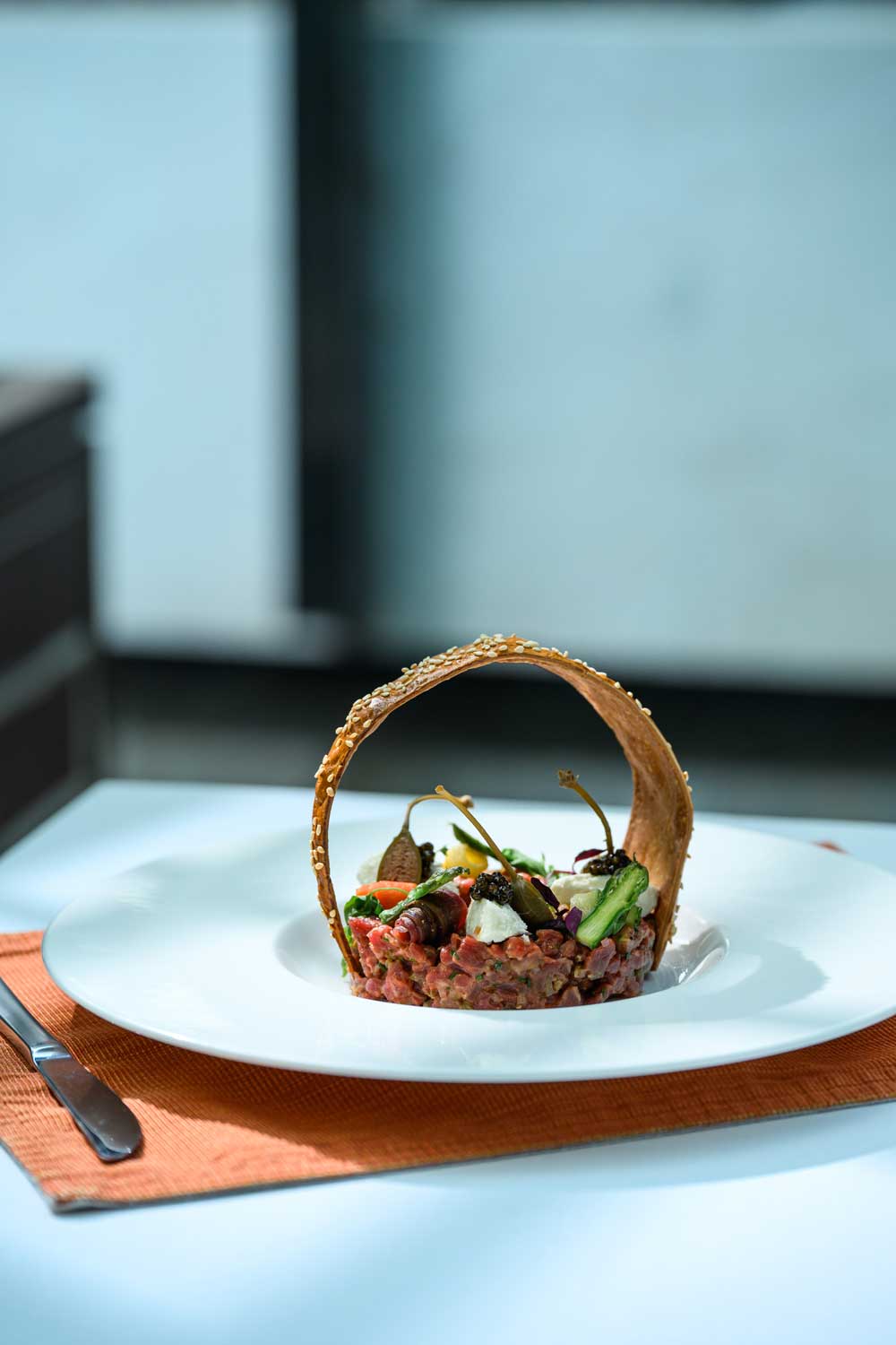 黑松露安格斯生牛肉塔塔