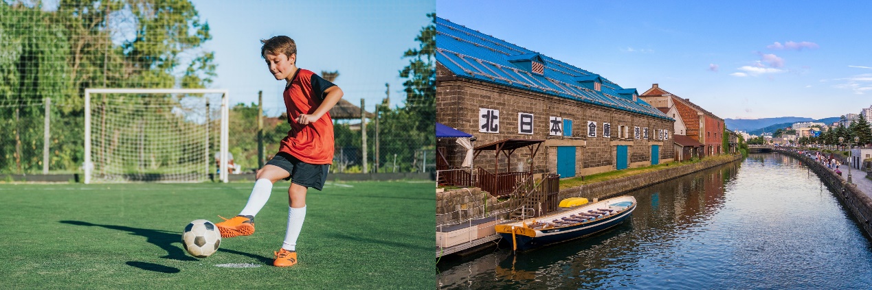 A child kicking a football ball
AI-generated content may be incorrect.